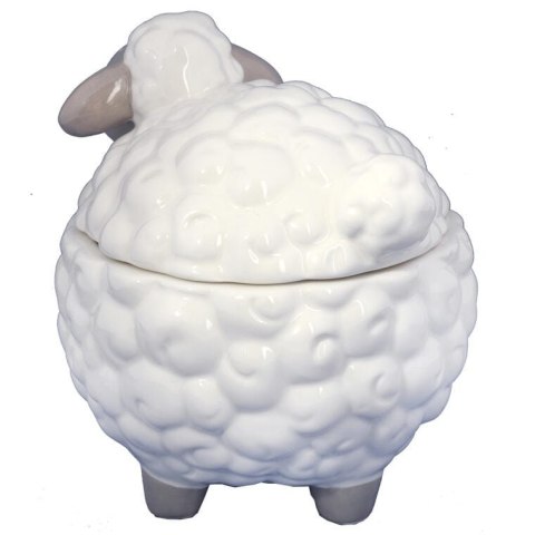 Owca owieczka wielkanocna ceramiczny pojemnik 19cm