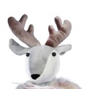 RENIFER ŚWIĄTECZNY ŁOŚ SIEDZĄCY Z FUTERKIEM 30CM