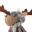 RENIFER ŚWIĄTECZNY ŁOŚ STOJĄCY DEKORACJA 55CM