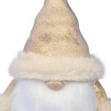 Świąteczny Skrzat Stróż Skandynawski 26cm w Kolorze Złotym