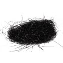 Włos anielski na choinkę srebrno czarny Lameta Święta 7 g