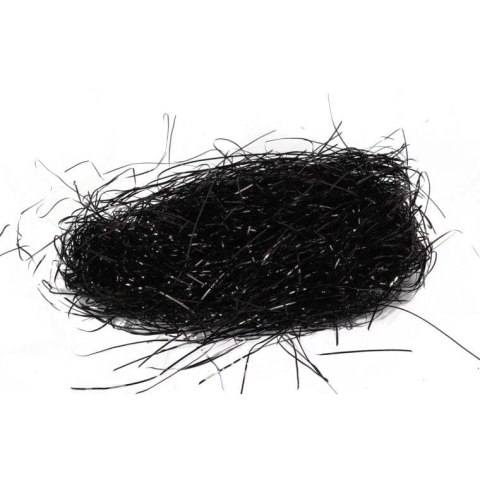 Włos anielski na choinkę srebrno czarny Lameta Święta 7 g