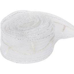 Wstążka Dekoracyjna z Białymi LED 50 Światełek, Długość 3m, do Użycia Wewnętrzne