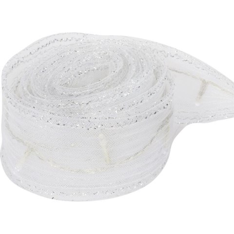 Wstążka Dekoracyjna z Białymi LED 50 Światełek, Długość 3m, do Użycia Wewnętrzne