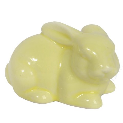 ZAJĄCZEK CERAMICZNY FIGURKA ZIELONA 7CM