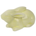 ZAJĄCZEK CERAMICZNY FIGURKA ZIELONA 7CM