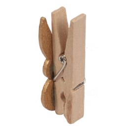 ZAJĄCZKI KLAMERKI DREWNIANE 6SZT WIELKANOC WIOSNA