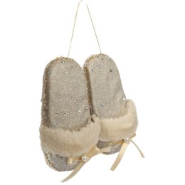 ZAWIESZKA ŚWIĄTECZNA KAPCIE Z FUTERKIEM 15 CM