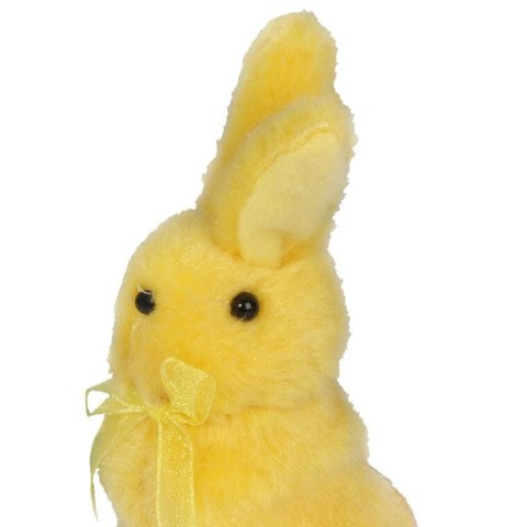 Zając Wielkanocny Pluszowy Stojący - Dekoracja Świąteczna 12cm