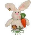 Zajączek pluszowy z marchewką pik