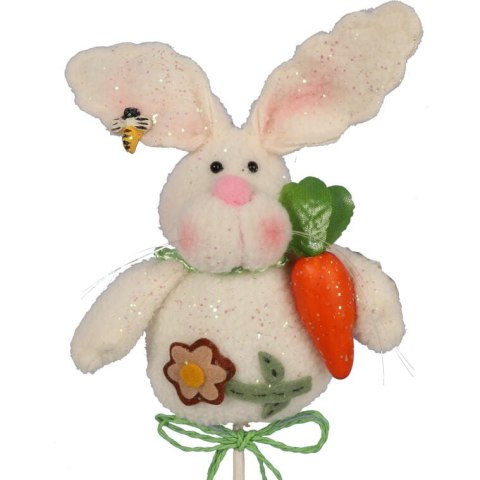 Zajączek pluszowy z marchewką pik