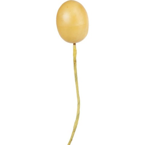 Zestaw Wielkanocnych Jajek Plastikowych na Piku, 6 Sztuk, Brązowych, 3,5 cm