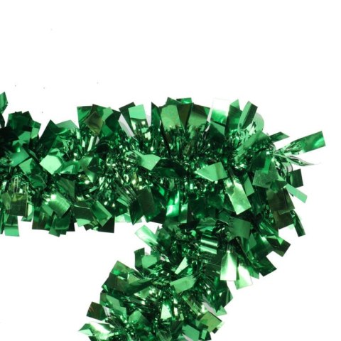 Zielona Błyszcząca Gwiazda Świąteczna na Zawieszenie 34 cm