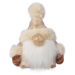 Złoty Skrzat Świąteczny na Szczęście 17cm - Skandynawski Talizman Domowy