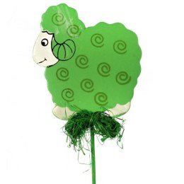 BARANEK DREWNIANY NA PIKU WIELKANOC ZIELONY