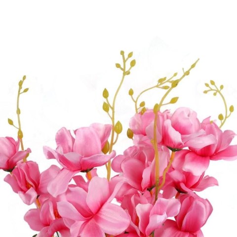 Bukiet 5 Sztucznych Storczyków w Kolorze Różowym o Wysokości 58 cm