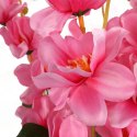 Bukiet 5 Sztucznych Storczyków w Kolorze Różowym o Wysokości 58 cm