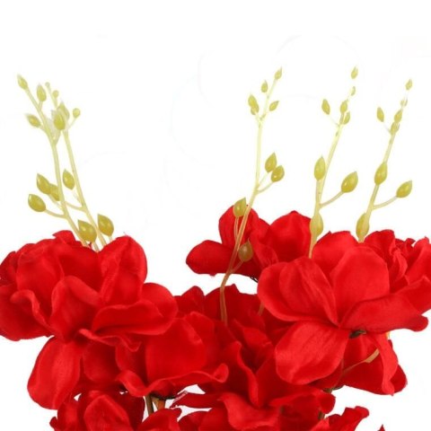 Bukiet 5 storczyków 58cm kolor czerwony