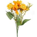 Bukiet 7 margaretek 36cm kolor żółty