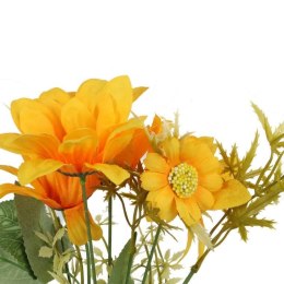 Bukiet 7 margaretek 36cm kolor żółty