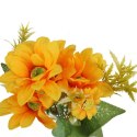 Bukiet 7 margaretek 36cm kolor żółty