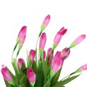 Bukiet Sztucznych Krokusów o Kolorze Jasno Różowym - 20 Sztuk, 35 cm Wysokości