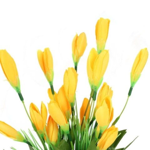 Bukiet Żółtych Krokusów 35 cm - Sztuczne Kwiaty o Wysokiej Jakości