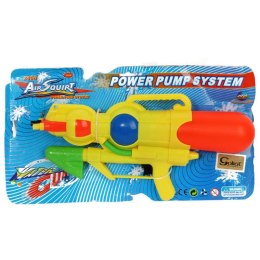 Innowacyjny Pistolet na Wodę z Odwróconym Pojemnikiem 43cm - Kolor Żółty