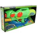 Innowacyjny Pistolet na Wodę ze Zmienionym Mocowaniem Pojemnika 37 cm - Zielony