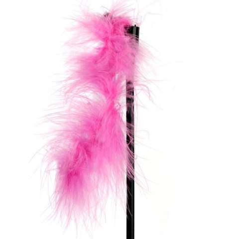 Interaktywna Zabawka dla Kota z Dzwoneczkiem i Różowymi Piórkami