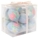 Jajka lukrowane zawieszki zestaw 12 sztuk 4cm niebieskie