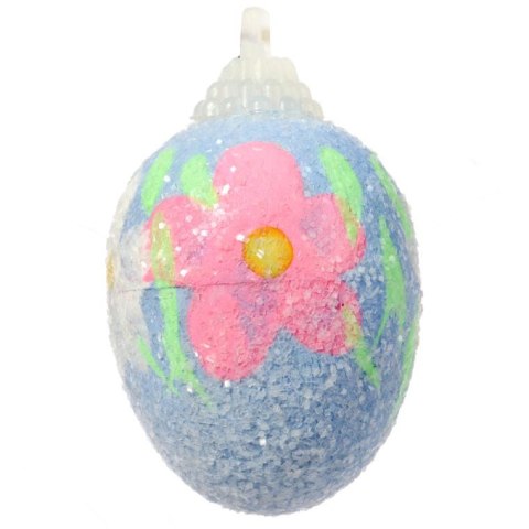 Jajka lukrowane zawieszki zestaw 12 sztuk 4cm niebieskie