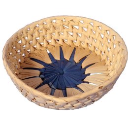 Koszyczek na pieczywo okrągły 20cm niebieski