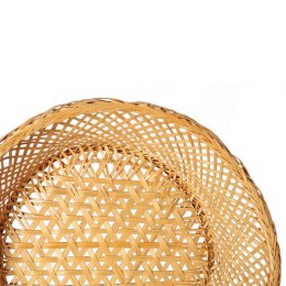 Koszyk na pieczywo z bambusa, okrągły 22cm, kolor beżowy
