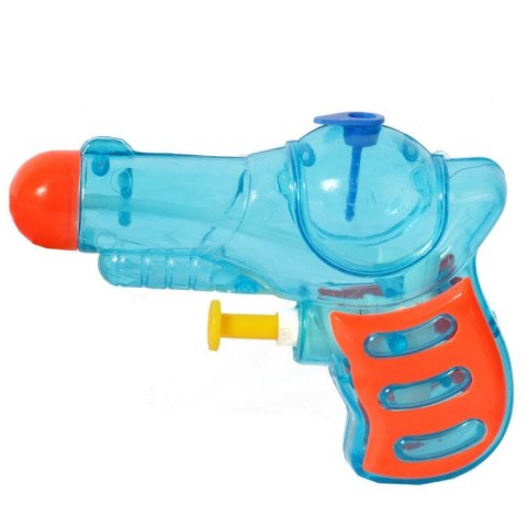 Mała psikawka pistolet 10x8cm niebieska