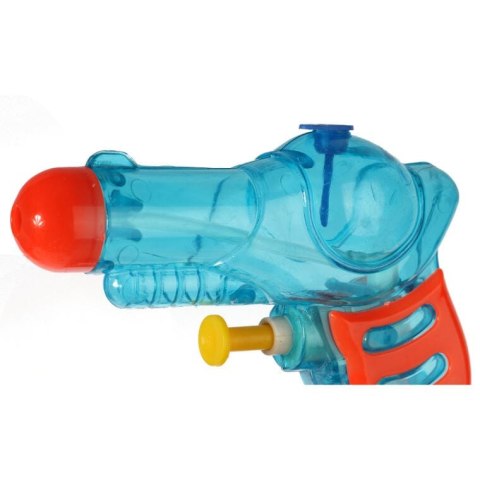 Mała psikawka pistolet 10x8cm niebieska