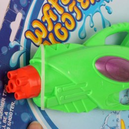 Nowoczesny Pistolet na Wodę o Odwrotnym Mocowaniu, Zielono-Fioletowy, 29 cm