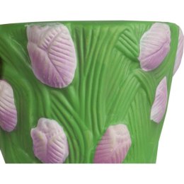OSŁONKA CERAMICZNA Z TULIPANAMI 10CM