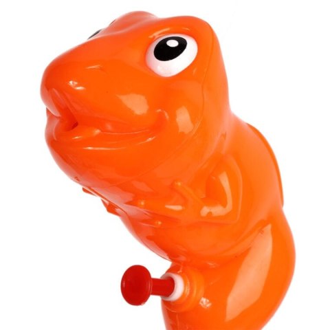 PISTOLET NA WODĘ PSIKAWKA 15 cm ŻABA pomarańczowa