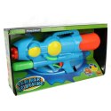 PISTOLET NA WODĘ ŚMIGUS-DYNGUS 37 cm NIEBIESKI Z REWERSYJNYM POJEMNIKIEM I SYSTEMEM CIŚNIENIA