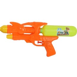 Pistolet Wodny Śmigus-Dyngus 30cm Pomarańczowo-Żółty z Wkręcanym Pojemnikiem na Wodę