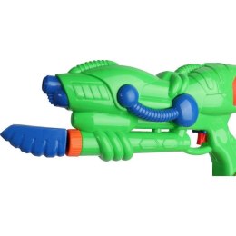 Pistolet do Śmiguś-Dyngus o Długości 40 cm w Kolorze Zielonym z Odwróconym Mocowaniem Pojemnika i Innowacyjnym Systemem Tworzeni