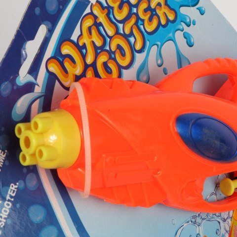 Pistolet na Wodę Innowacyjny Design 29cm Pomarańczowo-Fioletowy do Śmigusa-Dyngusa