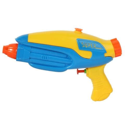 Pistolet na Wodę Śmigus-Dyngus 23cm Niebieski z Odwróconym Pojemnikiem i Systemem Ciśnienia