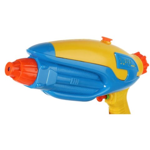 Pistolet na Wodę Śmigus-Dyngus 23cm Niebieski z Odwróconym Pojemnikiem i Systemem Ciśnienia