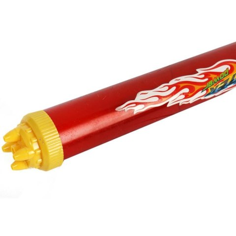 Pistolet na Wodę Śmigus-Dyngus 48cm Czerwony z Pojemnikiem na Wodę