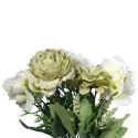 Sztuczny Bukiet Hortensji 7 Kwiatów 32cm - Kolor Zielony