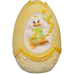 WAZON CERAMICZNY Z KACZUSZKĄ 17CM