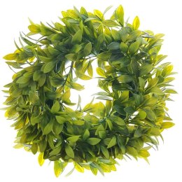 WIANEK SZTUCZNY BUKSZPAN ZIELONY NA DRZWI WIOSENNY 30CM