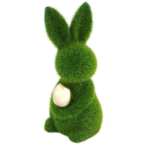 Wielkanocny Zając Dekoracyjny z Złotym Jajkiem, 18 cm